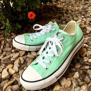 Brand New Lime Green Converse